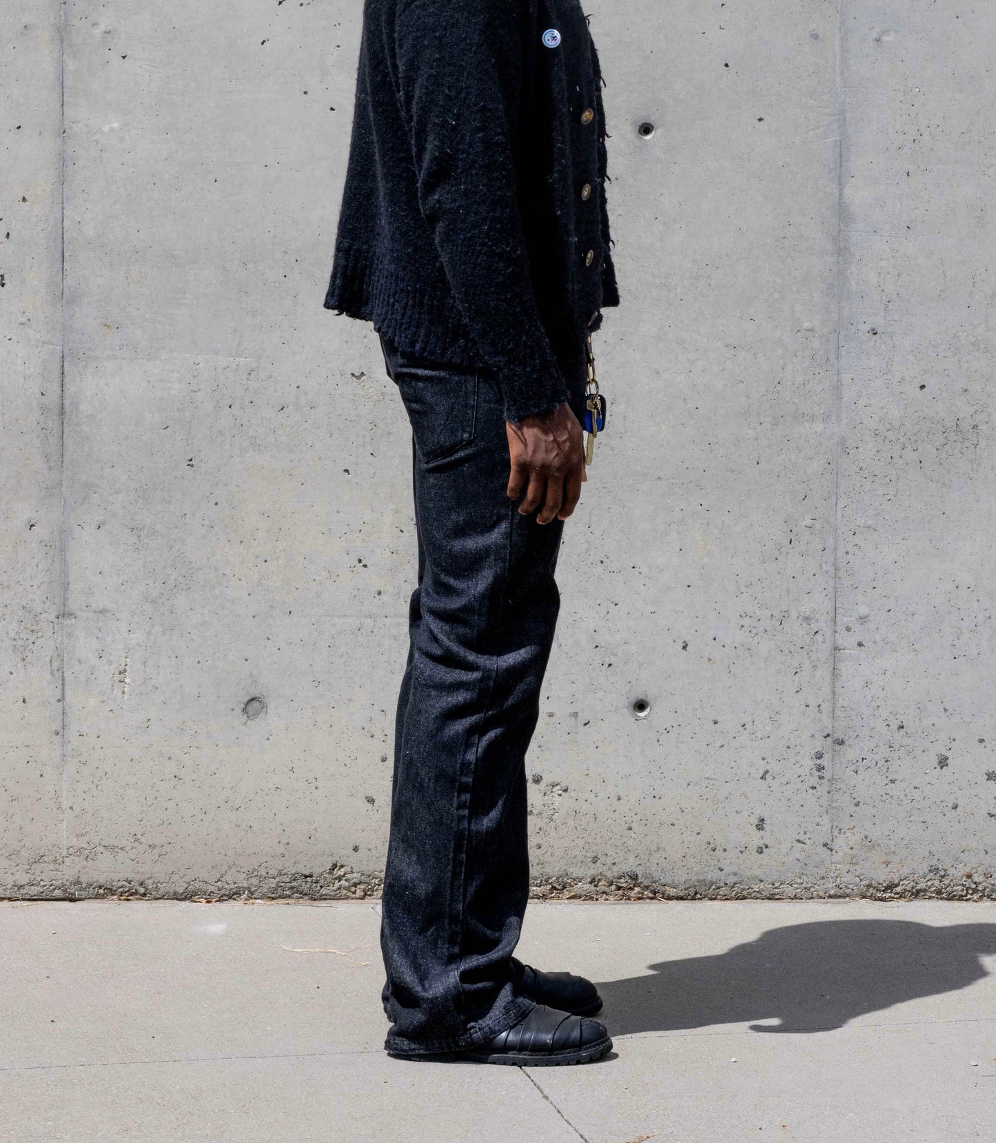 Darted Flared Jeans