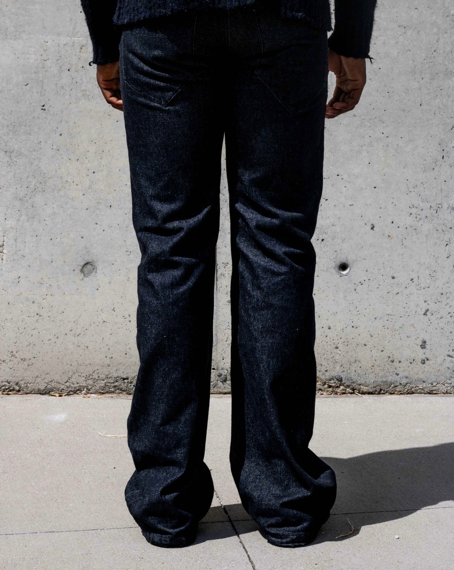 Darted Flared Jeans